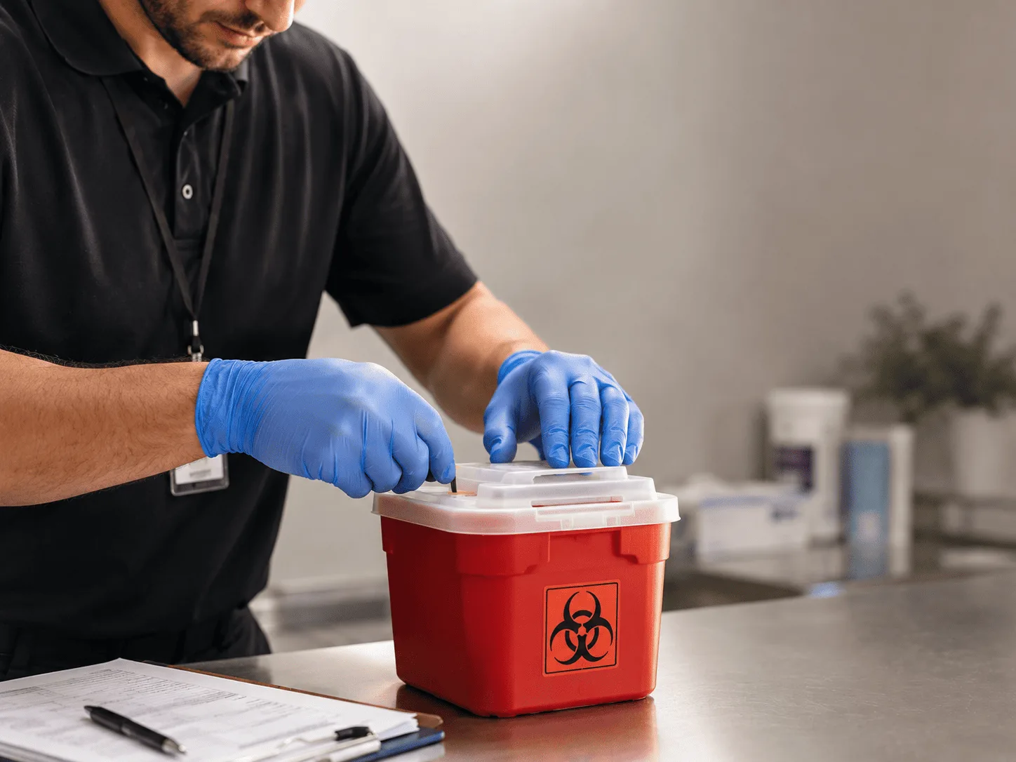 Why choose Sharps Waste Disposal in Davidson, OK